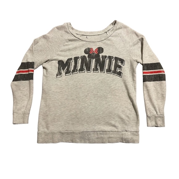 Disney Sweaters - Disney Parks Women’s Minnie Mouse Pullover Sweatshirt Size M